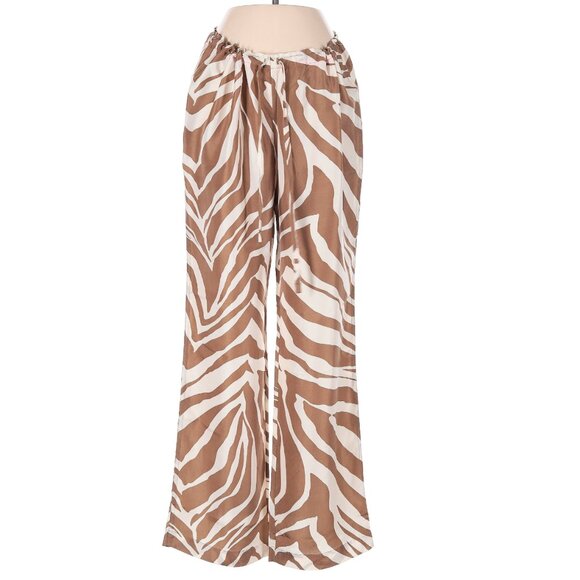 J. Crew Silk Zebra Pants - Picture 1 of 3